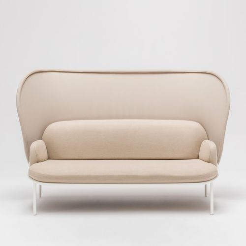 Divano contemporaneo - MESH HIGH-BACK - MDD - in tessuto / con schienale alto / su misura