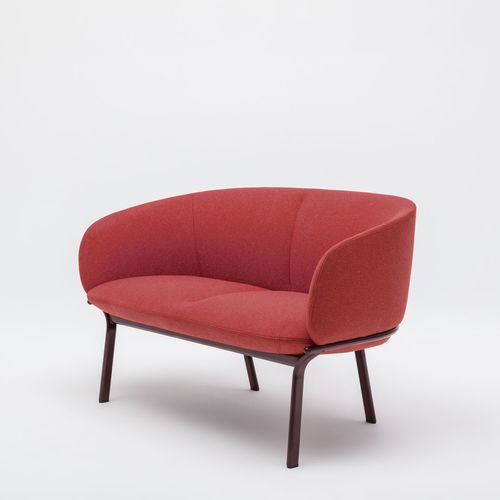 Divano compatto - GRACE - MDD - contemporaneo / in tessuto / blu