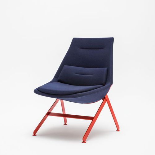 Poltrona da ufficio contemporanea - FRANK - MDD - in tessuto / in metallo / ergonomica