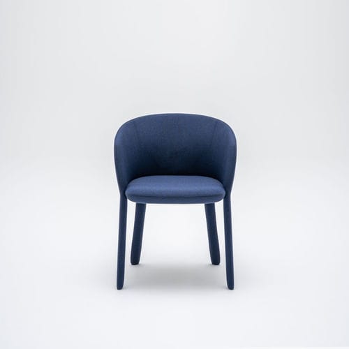 Sedia visitatore contemporanea - GRACE : GRP6 - MDD - da interno / in tessuto / imbottita