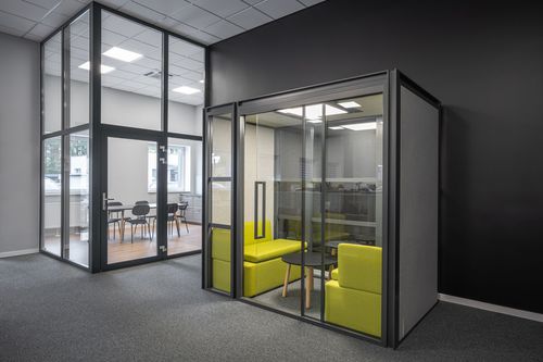 Cabina telefonica per open space - Hako Sliding doors - MDD - per ufficio