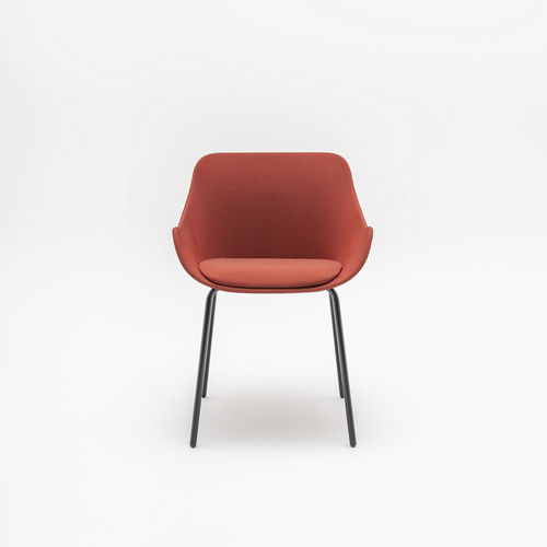 Sedia contemporanea - Baltic Classic - MDD - da interno / in tessuto / con supporto in metallo