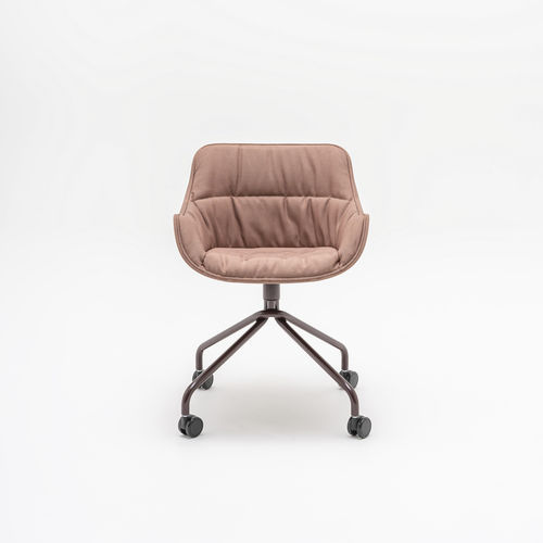 Sedia contemporanea - Baltic Soft Duo  - MDD - da interno / in tessuto / con supporto in metallo