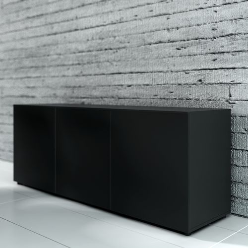 Armadio classificatore basso - CRYSTAL - MDD - alto / in laminato / con sportello battente