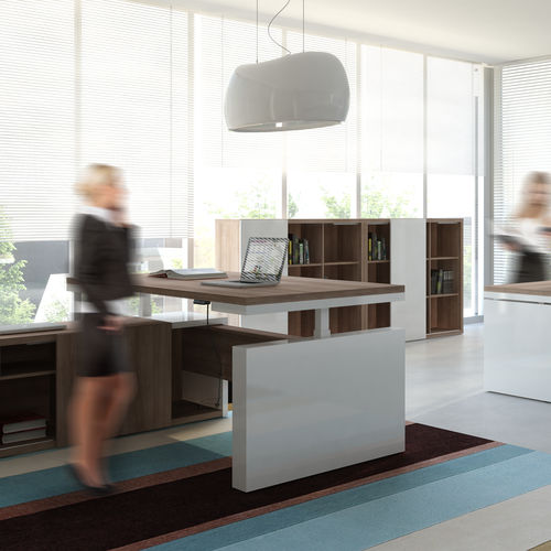 Scrivania direzionale - MITO Up&Down - MDD - contemporanea / in legno / d'angolo