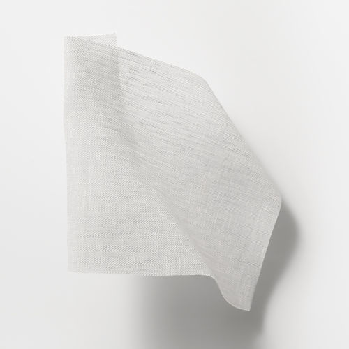 Tendina voile a tinta unita - ACQUERELLO CHEVRON - DEDAR MILANO - in lino / in poliestere / lavabile