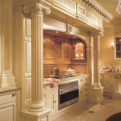 Cucina classica - ORNAMENTAL - Clive Christian - in legno / con isola / a L