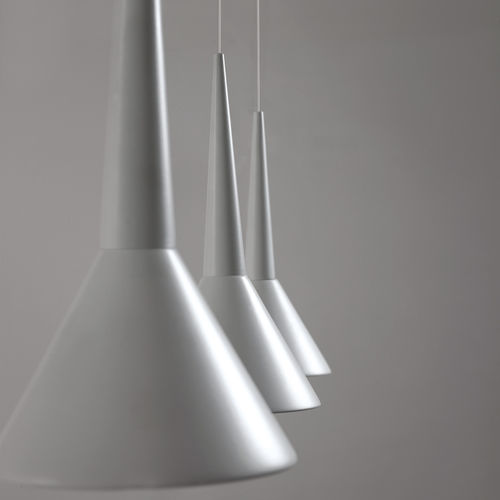 Lampada a sospensione - PEVERA SYSTEM 1568 1569 - Egoluce - in alluminio / in legno / contemporanea