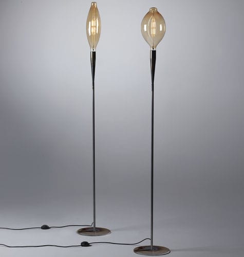 Lampada da terra - UNIDEA Retrò 3511 3512 - Egoluce - in vetro soffiato / contemporanea / con cavo