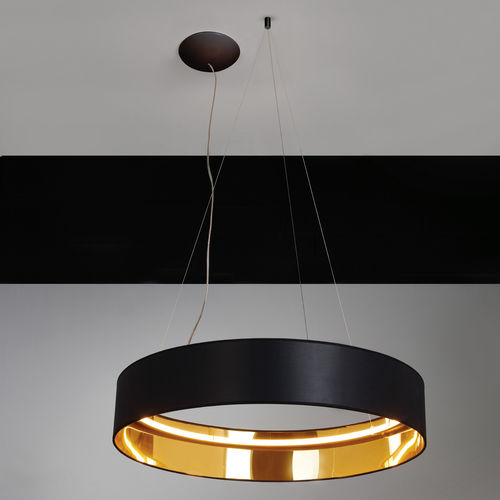 Lampada a sospensione - RADAR 1570 1571 1572 - Egoluce - in alluminio / in tessuto / in policarbonato