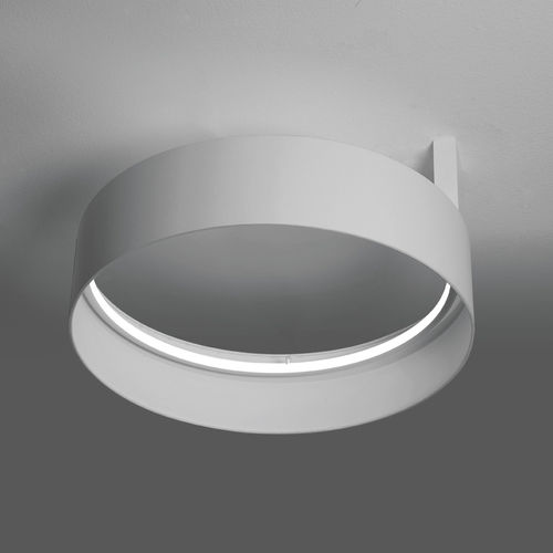 Plafoniera contemporanea - RADAR 5607 5608 - Egoluce - rotonda / in alluminio / in tessuto