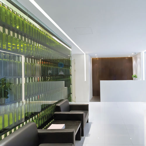 Profilo luminoso da incasso - LINEA 6657 - Egoluce - a soffitto / LED