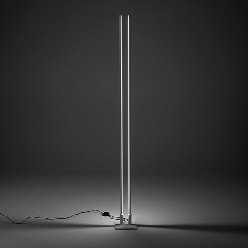 Lampada da terra - BI LANCIA 3524/3525 - Egoluce - in alluminio / in policarbonato / contemporanea