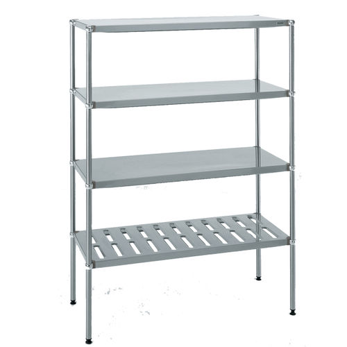 Scaffale modulare - ADJUSTABLE - Tournus - contemporaneo / in alluminio / in acciaio inossidabile