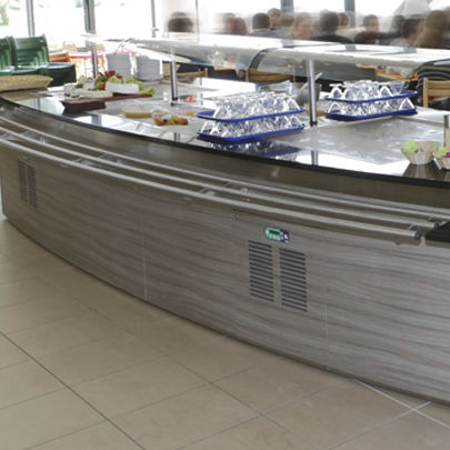 Buffet refrigerato centralizzato - ALTISSIMO2 - Tournus - per ristorante