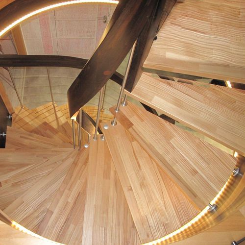 Gradino in legno - SENZU - Créateur d'escaliers Treppenmeister - antiscivolo / prefabbricato / su misura