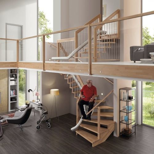 Montascale à poltroncina da interno - Créateur d'escaliers Treppenmeister - motorizzato
