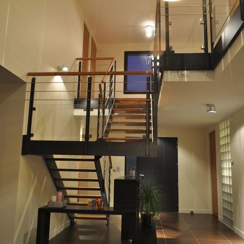 Scala a U - LOFT 5119D - Créateur d'escaliers Treppenmeister - con gradini in legno / in metallo / per uso residenziale