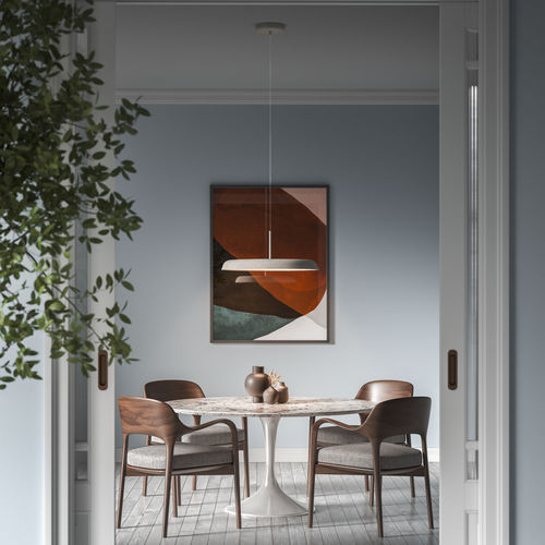 Lampada a sospensione - ZERO S-M-L - lumen center italia srl - in alluminio / contemporanea / con cavo