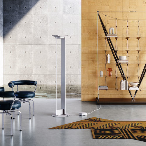 Lampada da terra - MCP - lumen center italia srl - in alluminio laccato / contemporanea / con cavo