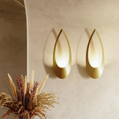 Applique contemporanea - BLUM - lumen center italia srl - da interno / in alluminio verniciato / scultura