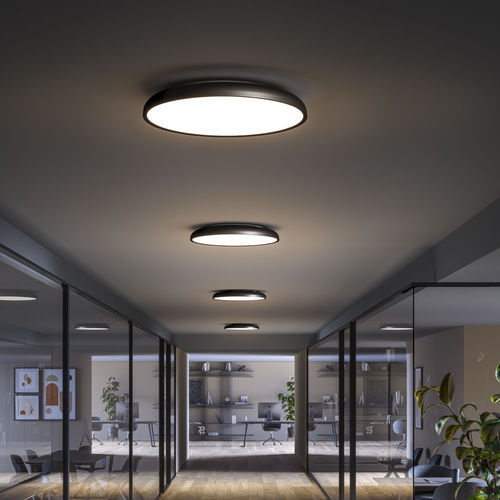 Plafoniera contemporanea - ZERO 30-40-50-60-80 - lumen center italia srl - rotonda / in alluminio / LED