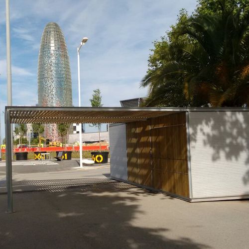 Chiosco da catering - HABANA 3 - URBADIS Microarquitectura - in metallo