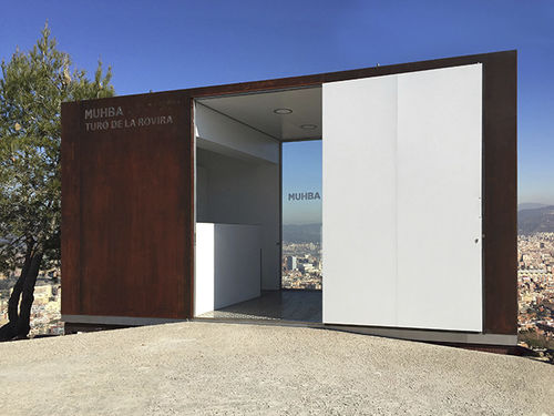 Chiosco per informazioni - CUBIC 1 - URBADIS Microarquitectura - in metallo