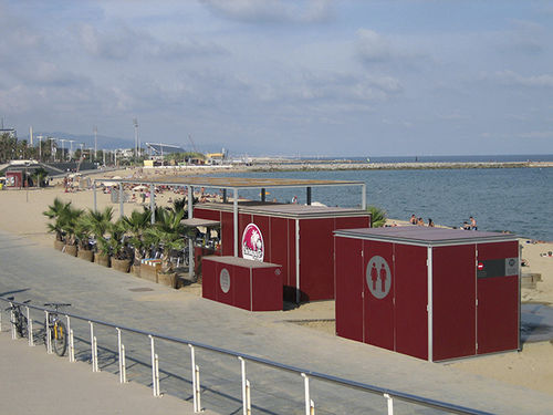 Chiosco WC - HABANA 48 - URBADIS Microarquitectura - da catering / in metallo