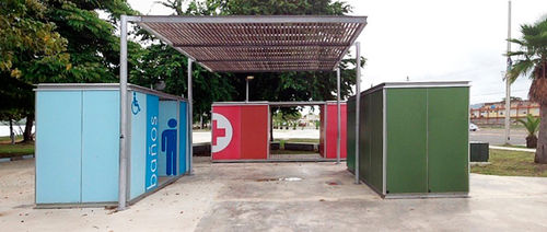 Chiosco per informazioni - HABANA 25 - URBADIS Microarquitectura - in metallo