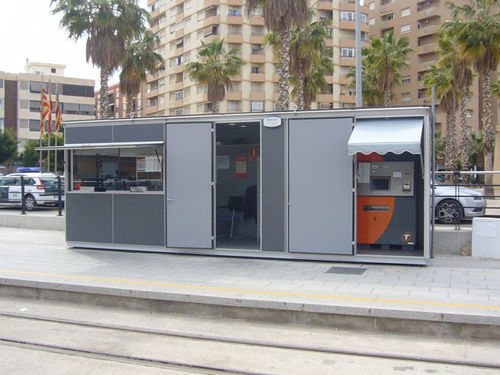 Chiosco per informazioni - HABANA 38 - URBADIS Microarquitectura - in metallo