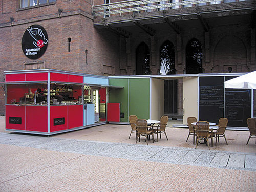 Chiosco WC - HABANA 41 - URBADIS Microarquitectura - da catering / in metallo