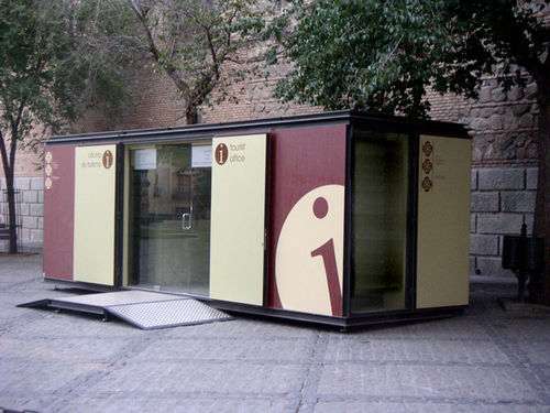 Chiosco per informazioni - HABANA 45 - URBADIS Microarquitectura - in metallo