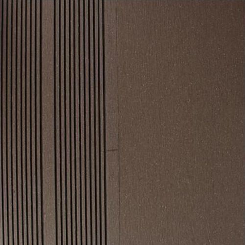 Listone per esterno in composito - ORSA BROWN - DESIGN PARQUET - in legno / aspetto legno / a clip