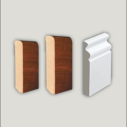Battiscopa in legno - MDF VENEERED  - DESIGN PARQUET