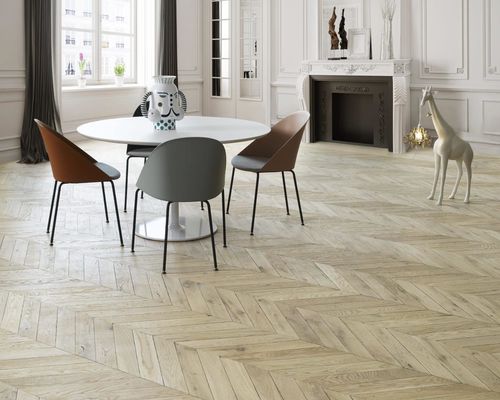 Parquet multistrato - OPERA - DESIGN PARQUET - massello / in rovere / a spina di pesce