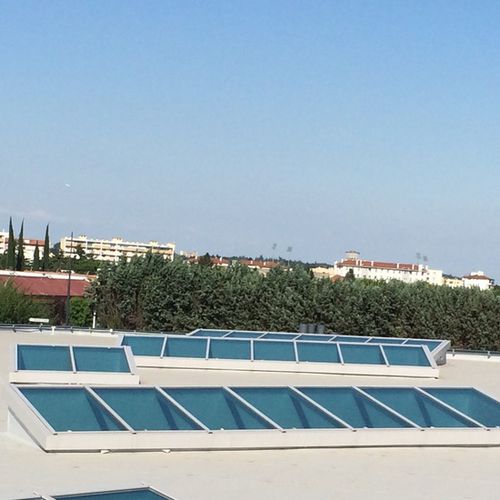 Copertura vetrata fissa - ECOPLAN PREMIUM SIMPLE VERSANT - Kingspan Light + Air - in alluminio