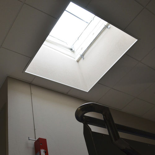 Botola per tetto - ECOLUX  - Kingspan Light + Air - quadrata / in policarbonato / in vetro