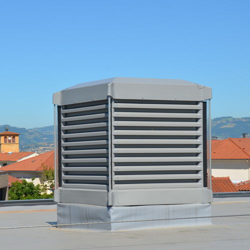 Aeratore da tetto piano - WINDCATCHER® - Kingspan Light + Air - in metallo / per uso residenziale / commerciale