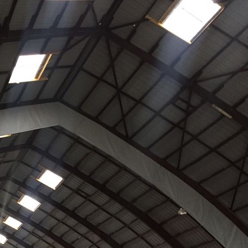 Botola di evacuazione fumi in metallo - ECOSCREEN - Kingspan Light + Air - in tela / per lamiera / dispositivo di evacuazione dei fumi e del calore