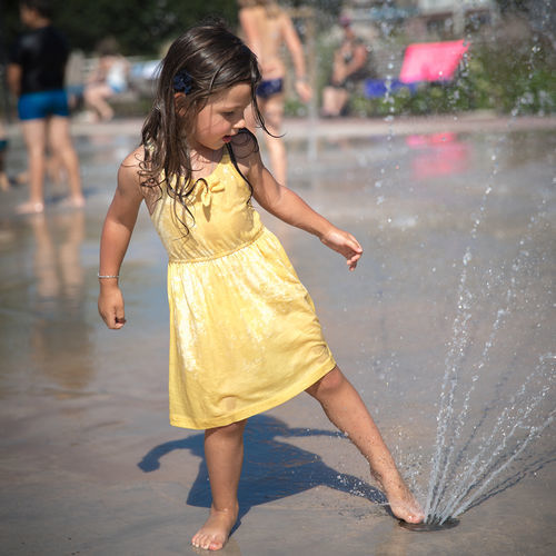 Gioco d'acqua per parco giochi - ROOSTER TAIL - Pro Urba - Aqua Pro Urba - per parco acquatico