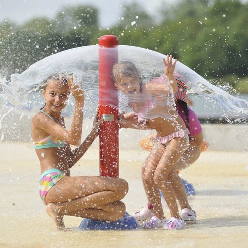 Gioco d'acqua per parco giochi - AQUA DOME N&deg;1 - Pro Urba - Aqua Pro Urba - per parco acquatico