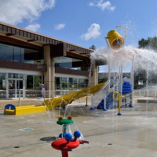 Struttura ludica per parco giochi - ELEVATIONS&trade; - Pro Urba - Aqua Pro Urba - per parco acquatico / in metallo