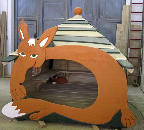 Casetta da gioco da interno - Le TERRIER DU RENARD C66 - Pro Urba - Aqua Pro Urba - per esterni