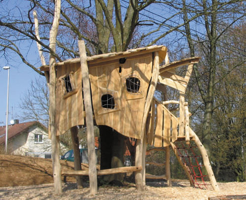 Casetta da gioco per esterni - SPIELART : ARBRE DACHLET O11-1  - Pro Urba - Aqua Pro Urba