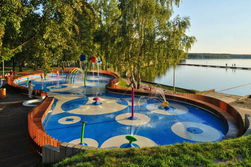 Gioco d'acqua per parco giochi - VORTEX - Pro Urba - Aqua Pro Urba