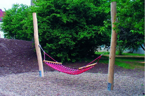 Amaca per spazi pubblici - SPIELART : POTEAUX ROBINIER - Pro Urba - Aqua Pro Urba