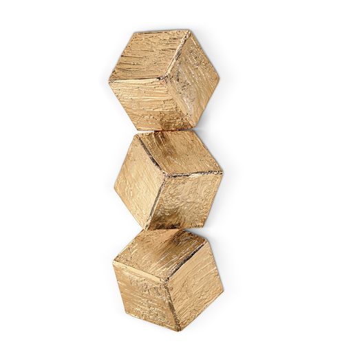 Applique contemporanea - CUBIC BIG SCONCE - BOCA DO LOBO - da interno / in ottone / in ottone placcato oro