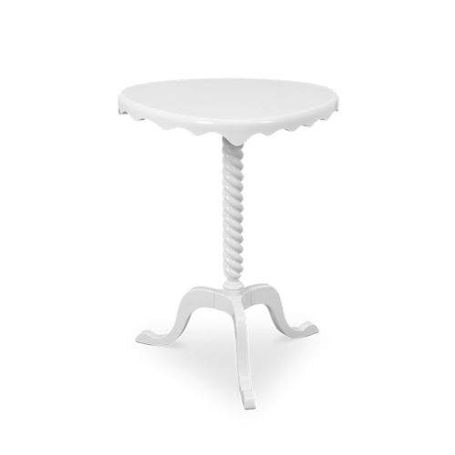 Tavolino in stile - OTTOMAN - BOCA DO LOBO - in legno laccato / con supporto in legno / su misura