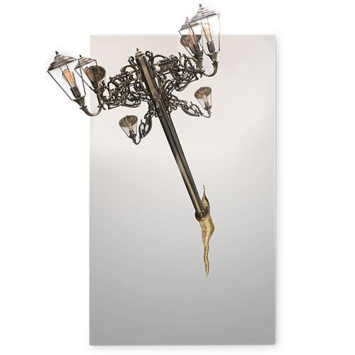 Applique classica - LUMIERE - BOCA DO LOBO - da interno / in ottone / in acciaio inossidabile